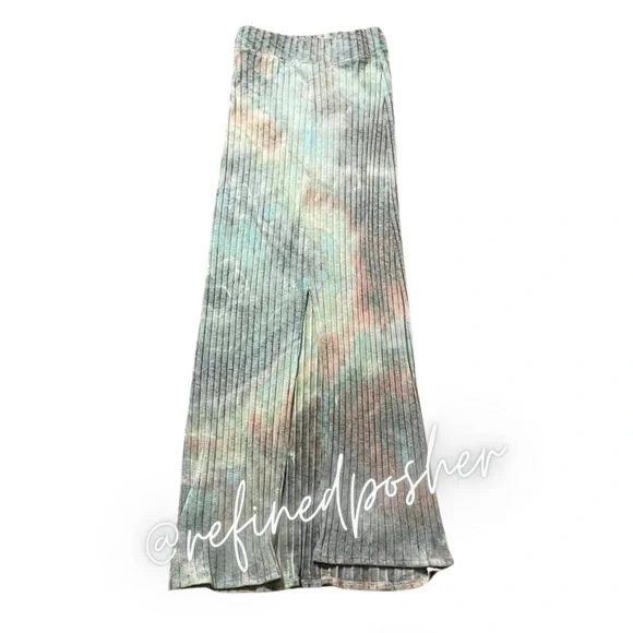 Free People Beach Sun Shenanigans Set size Small NEW Ivory Tie Dye - Picture 7 of 8